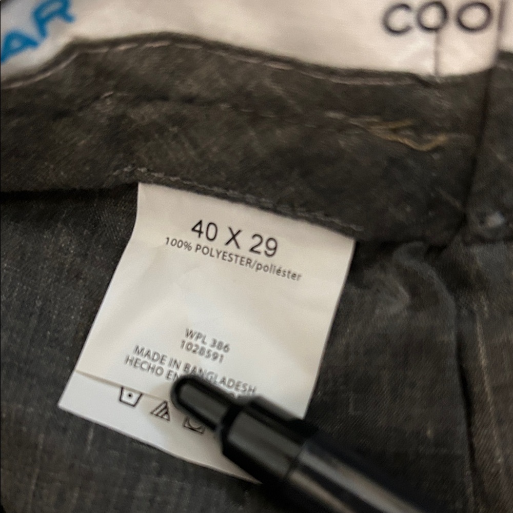 Bundle of 2 Haggar Men's Dark Brown and Tan Chinos - Picture 8 of 10